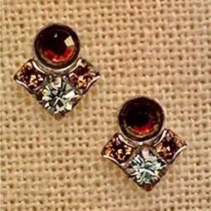 Crystal Perfect Sorrelli Stud Earrings, NWT